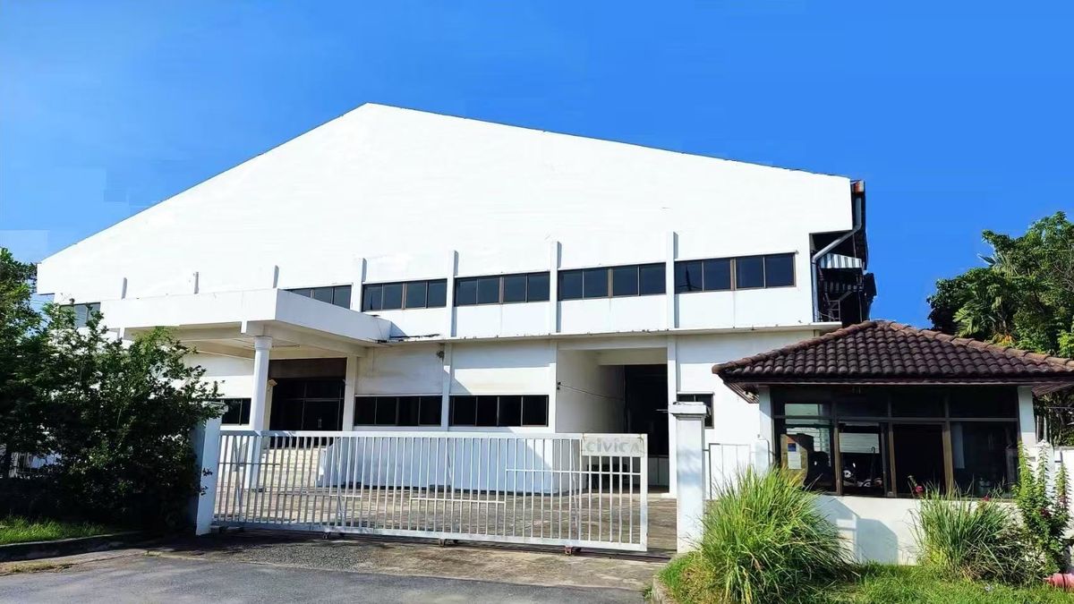 For SaleFactoryLadkrabang, Suwannaphum Airport : Land for sale with the factory In the free zone 2 of Lat Krabang Industrial Estate