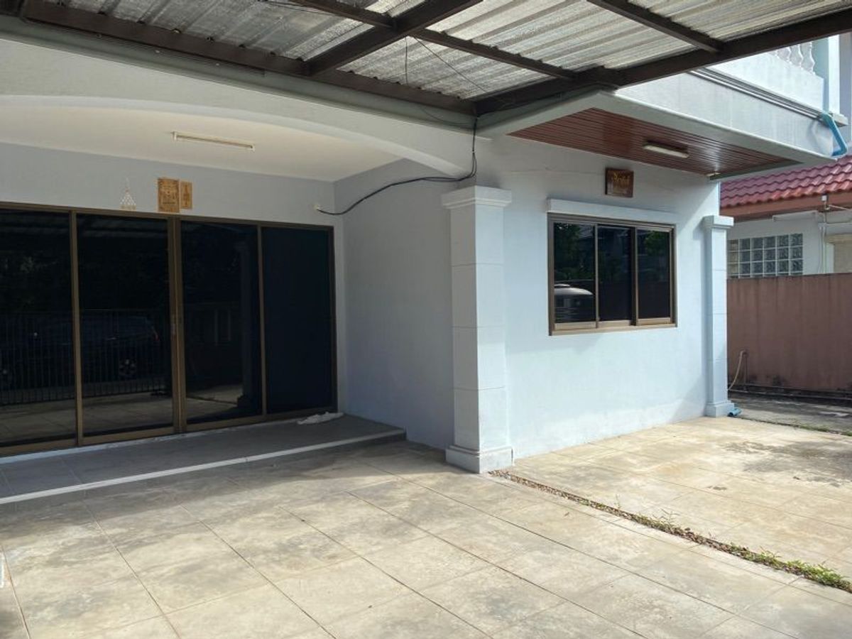 ขายบ้านมีนบุรี-ร่มเกล้า : 57ตรว 5นอน4น้ำ บ้านเดี่ยว 2 ชั้น สัมมากร รามคำแหง 112