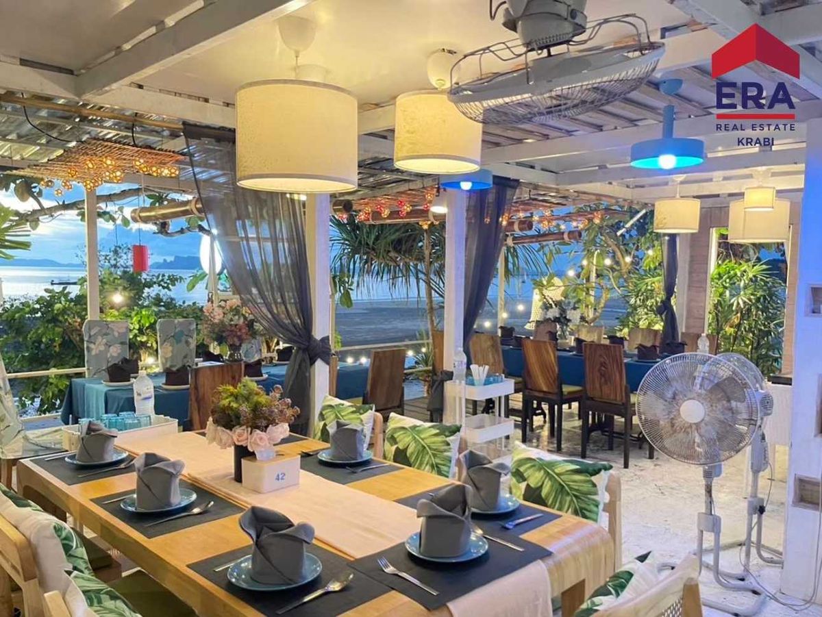 For SaleRetail SpaceKrabi : Restaurant Business for Sale: "Baan Talay Café," on a 71.6 sq. wah Plot, Nong Thale