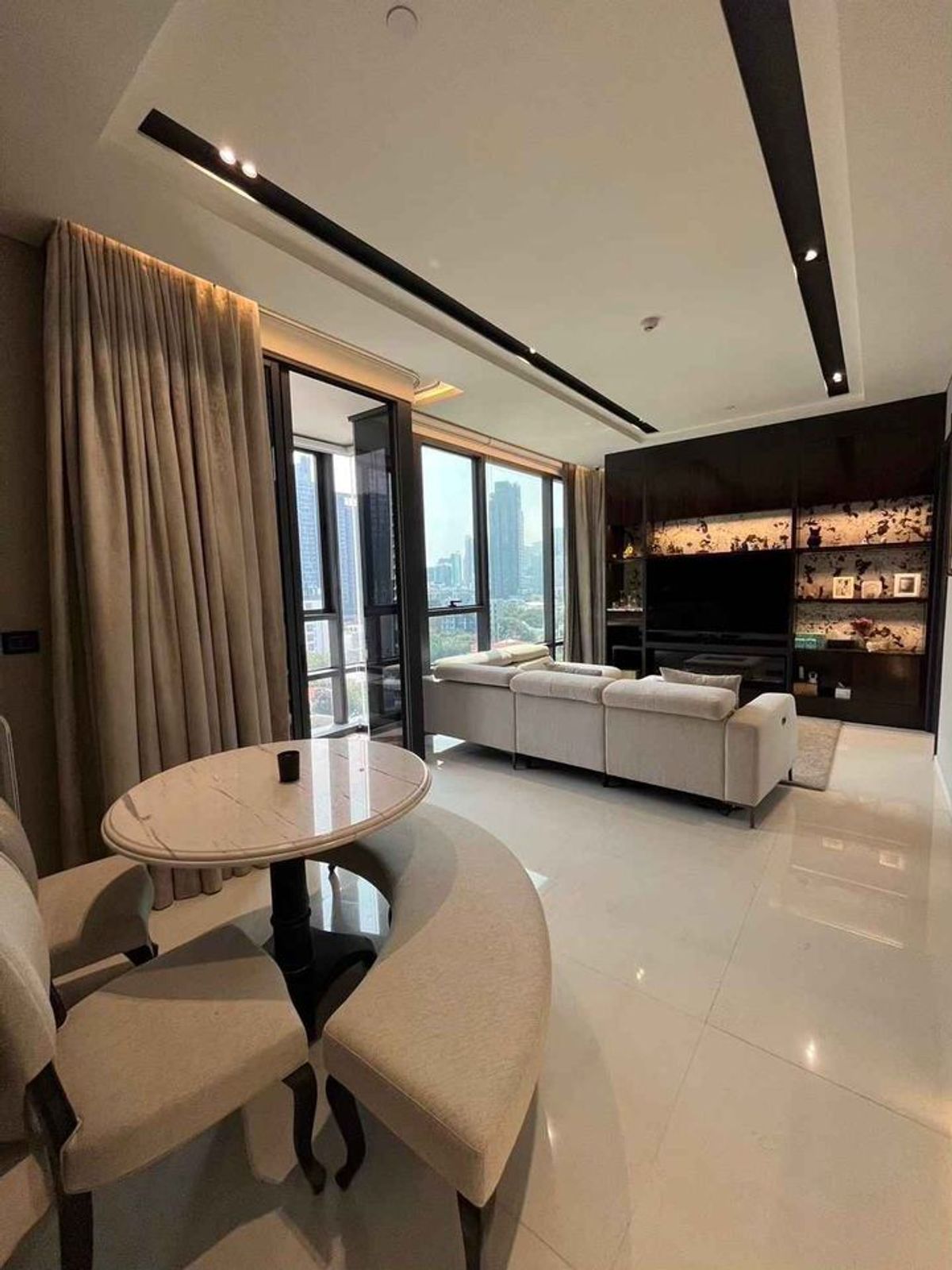 For RentCondoSukhumvit, Asoke, Thonglor : 🌿 The Bangkok Thonglor 🌿 Nice room!! fully furnished 🛏 2 Bed 2 Bath 88 Sq.m near BTS Thong Lor