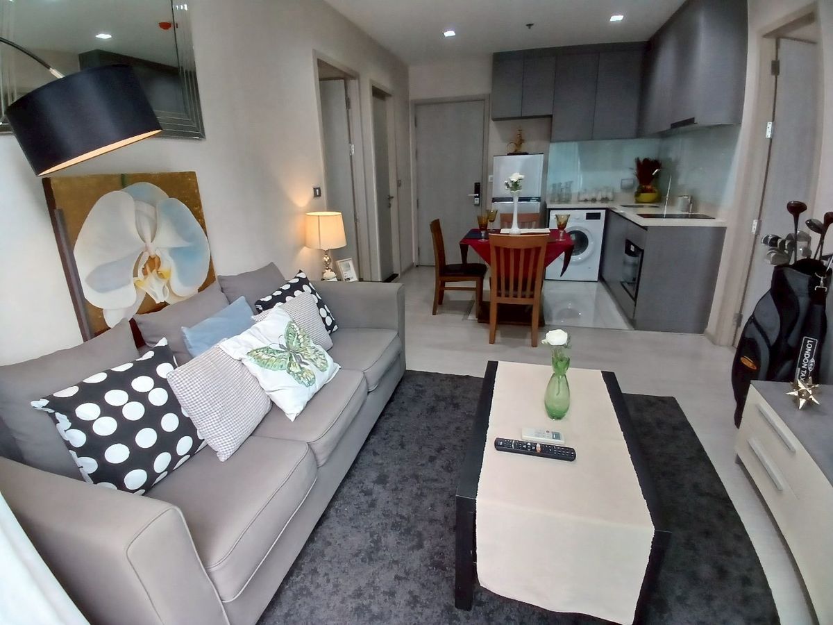 ขายคอนโดสุขุมวิท อโศก ทองหล่อ : ขาย Rhythm Sukhumvit 36-38 (BTS ทองหล่อ) ห้องมุมชั้น 20 | วิวสระ + วิวเมืองส่วนตัว | พร้อมเข้าอยู่
