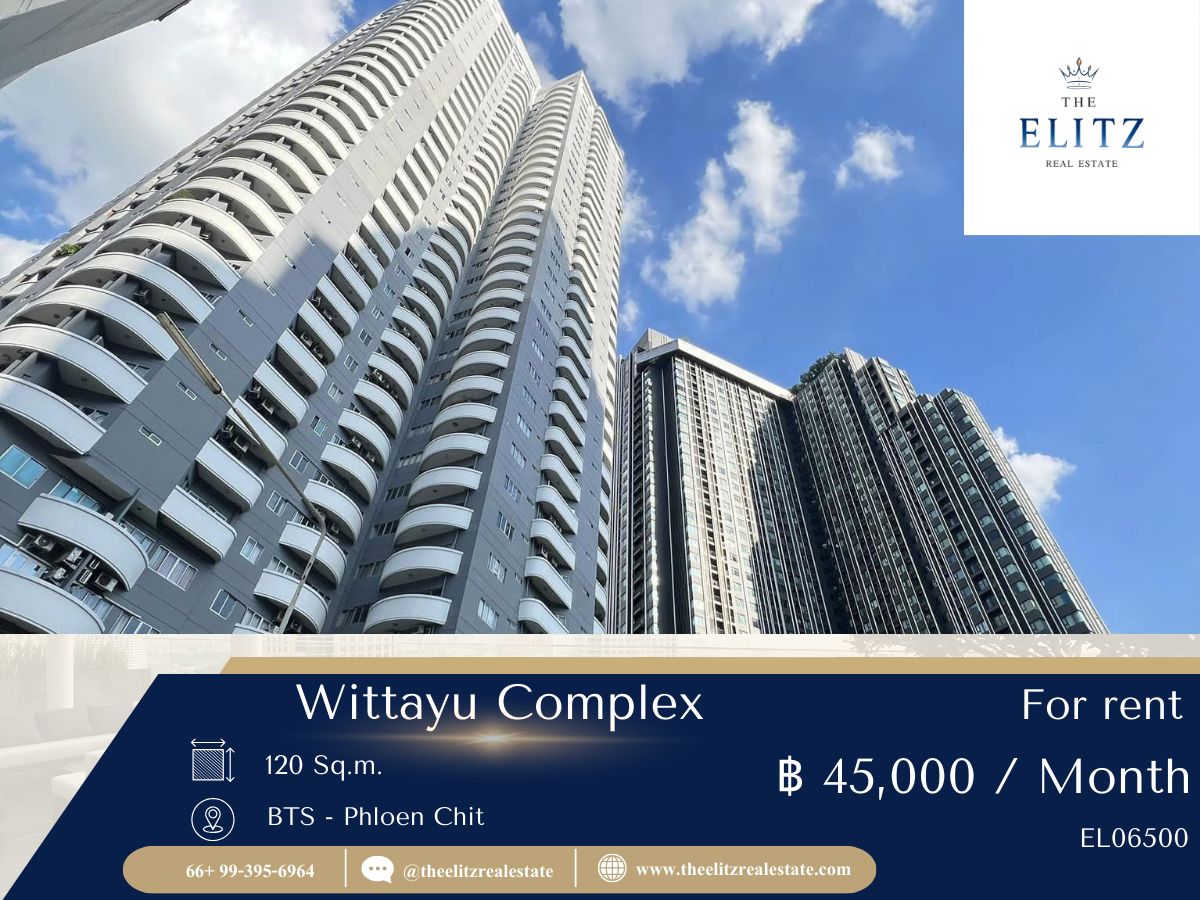 ให้เช่าคอนโดวิทยุ ชิดลม หลังสวน : ✨ อยู่เมืองก็ต้องเลือกห้องที่ใช่ Wittayu Complex ห้องจริง วิวสวย ของดีไม่รอนาน 💯