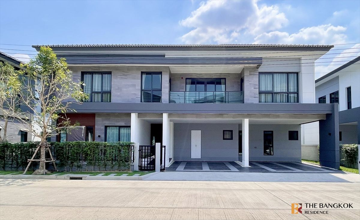 For RentHouseBangna, Bearing, Lasalle : The City Bangna 💫fully furnished in Modern luxury style✨ Near Mega Bangna