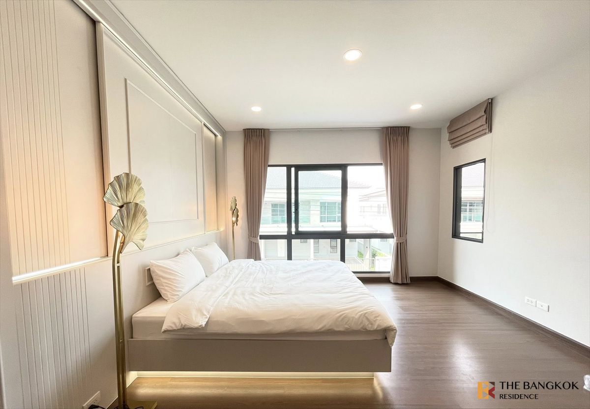 For RentHouseBangna, Bearing, Lasalle : The City Bangna 💫fully furnished in Modern luxury style✨ Near Mega Bangna