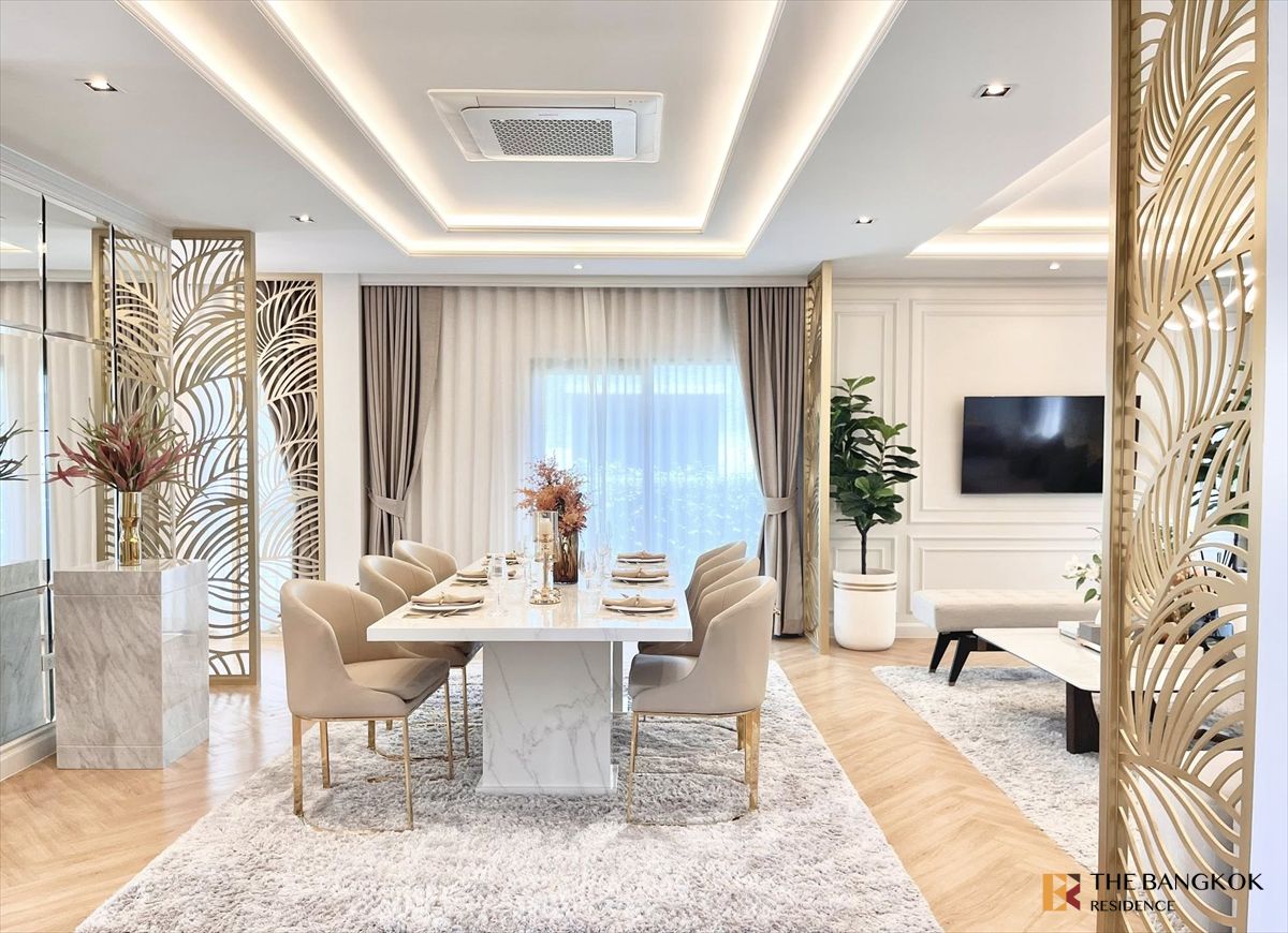 For RentHouseBangna, Bearing, Lasalle : The City Bangna 💫fully furnished in Modern luxury style✨ Near Mega Bangna