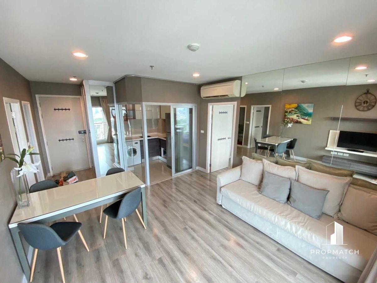 For RentCondoSathorn, Narathiwat : ✨flash deal ✨Centric Sathorn - Saint Louis (2Bed 2Bath 82.56SQM.) Completely decorated !! Only 45,000 baht per month Tel.0981315848 @PropMatch