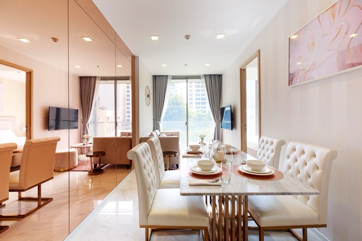For SaleCondoNana, North Nana,Sukhumvit13, Soi Nana : Hyde Sukhumvit 11 -Luxury Living room