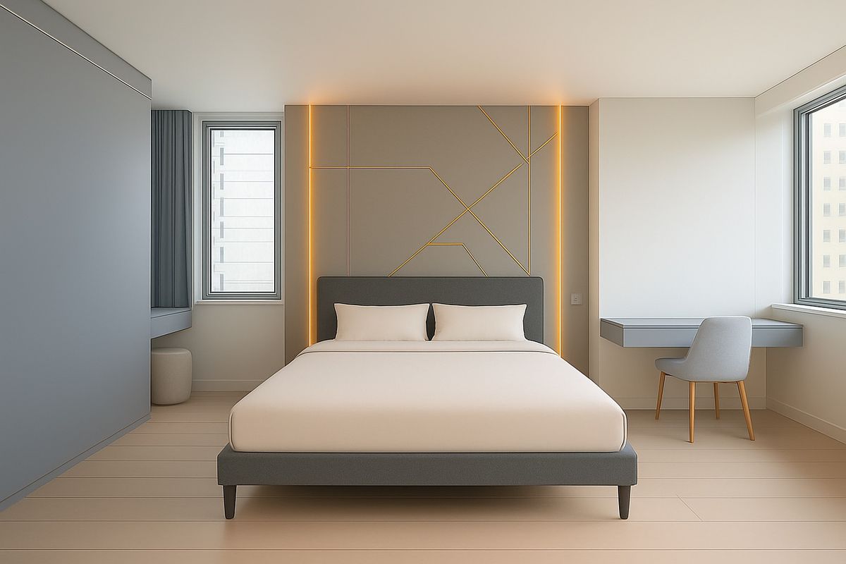For RentCondoRama9, Petchburi, RCA : 🔥Newly Renovated🔥 | TC Green Condo for RENT 1-1BR 41SQM 10FL. 095-249-7892
