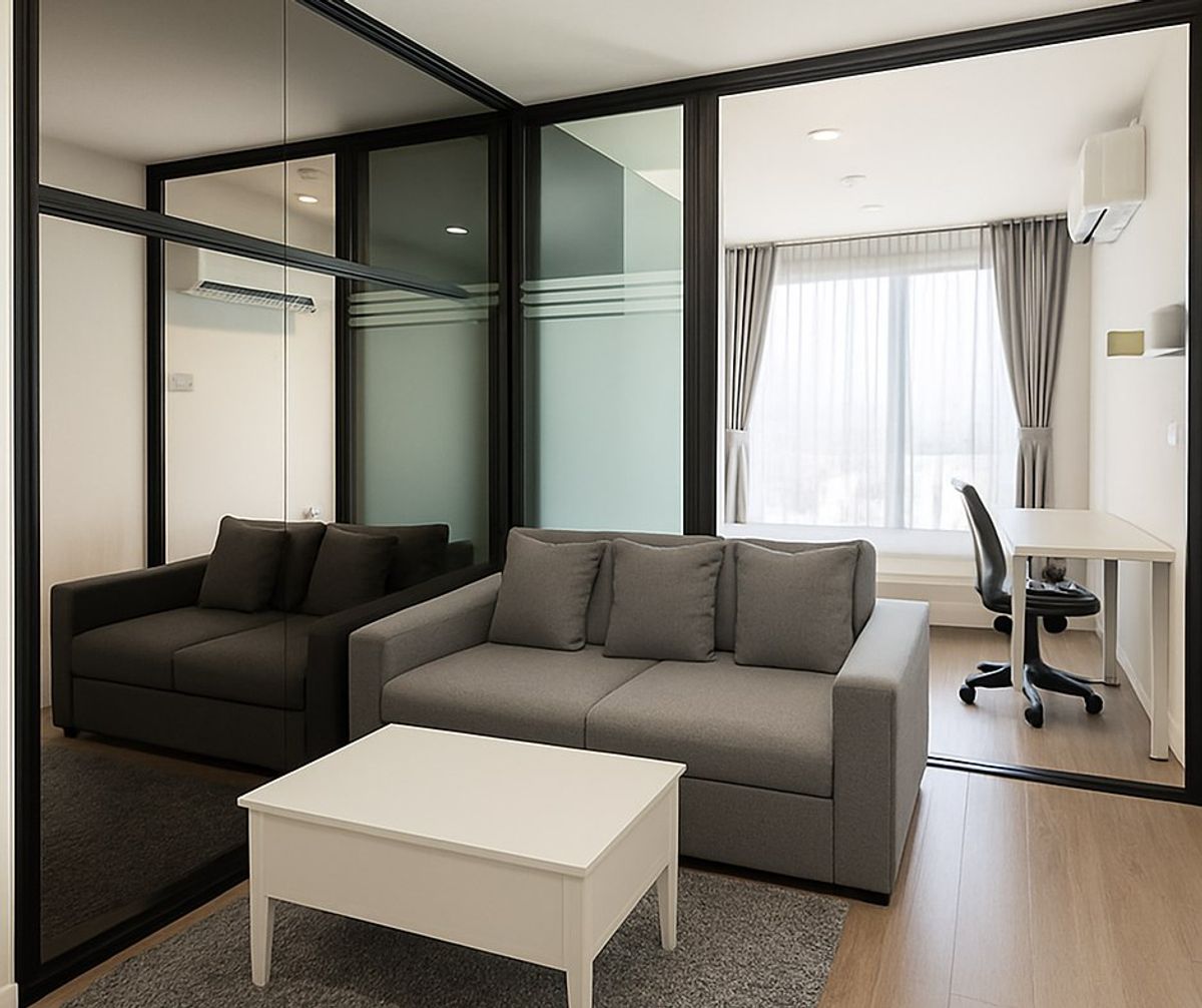 For SaleCondoLadprao, Central Ladprao : 🔥 Rare Item! Life Ladprao Valley 2 Bedroom 35 sq.m., selling with a south view, opposite Central Ladprao, sells only 5,000,000 baht. Contact 0968623850 🔥