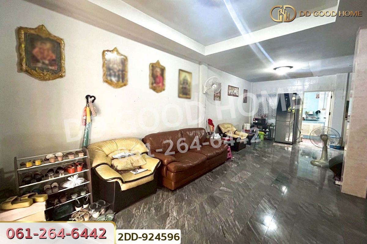 For SaleTownhomePathum Thani,Rangsit, Thammasat : 2DD-924596 Townhouse, Baan Cattleya Ville, Pathum Thani, near Big C Supercenter Lam Luk Ka 2 (Khlong 4)