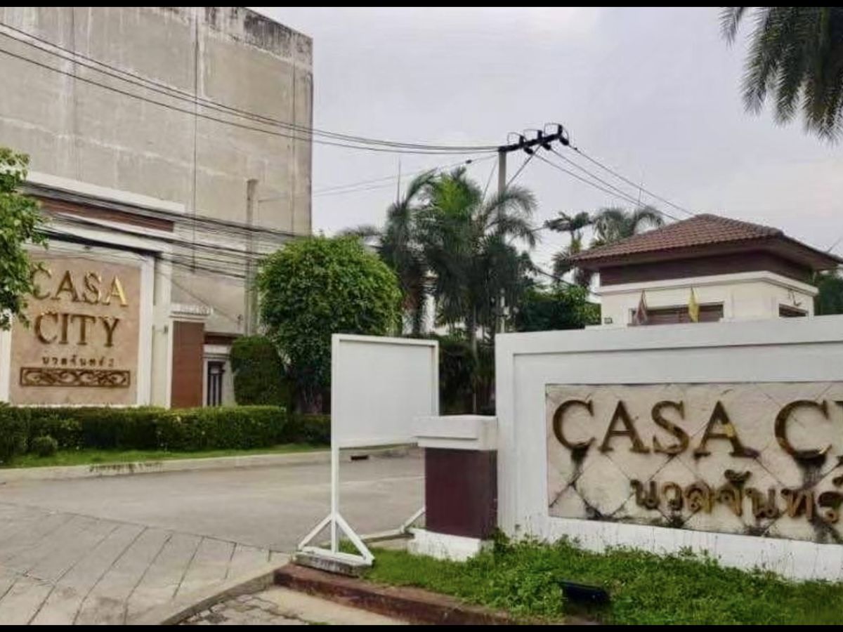 ขายทาวน์โฮมเกษตร นวมินทร์ ลาดปลาเค้า : 🏡 ขายทาวน์โฮม 3 ชั้น – คาซ่าซิตี้ นวลจันทร์ 2 ✨ บ้านอยู่ต้นซอย ทำเลดี ใช้งานได้หลากหลาย เหมาะทั้งอยู่อาศัยและโฮมออฟฟิศ ✨