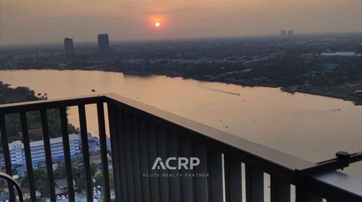 ขายคอนโดรัตนาธิเบศร์ สนามบินน้ำ พระนั่งเกล้า : For Sale !! คอนโดหรูริมน้ำเจ้าพระยา Manor Sanambinnam