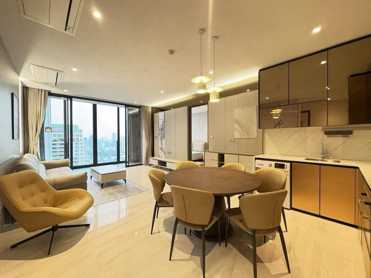 For RentCondoSathorn, Narathiwat : Supalai Icon Sathon 🔥 First rental, 2bedroom, 2bathroom, beautiful room, fully furnished, million-dollar view, TV included, ready to move in immediately **Book now**🔥