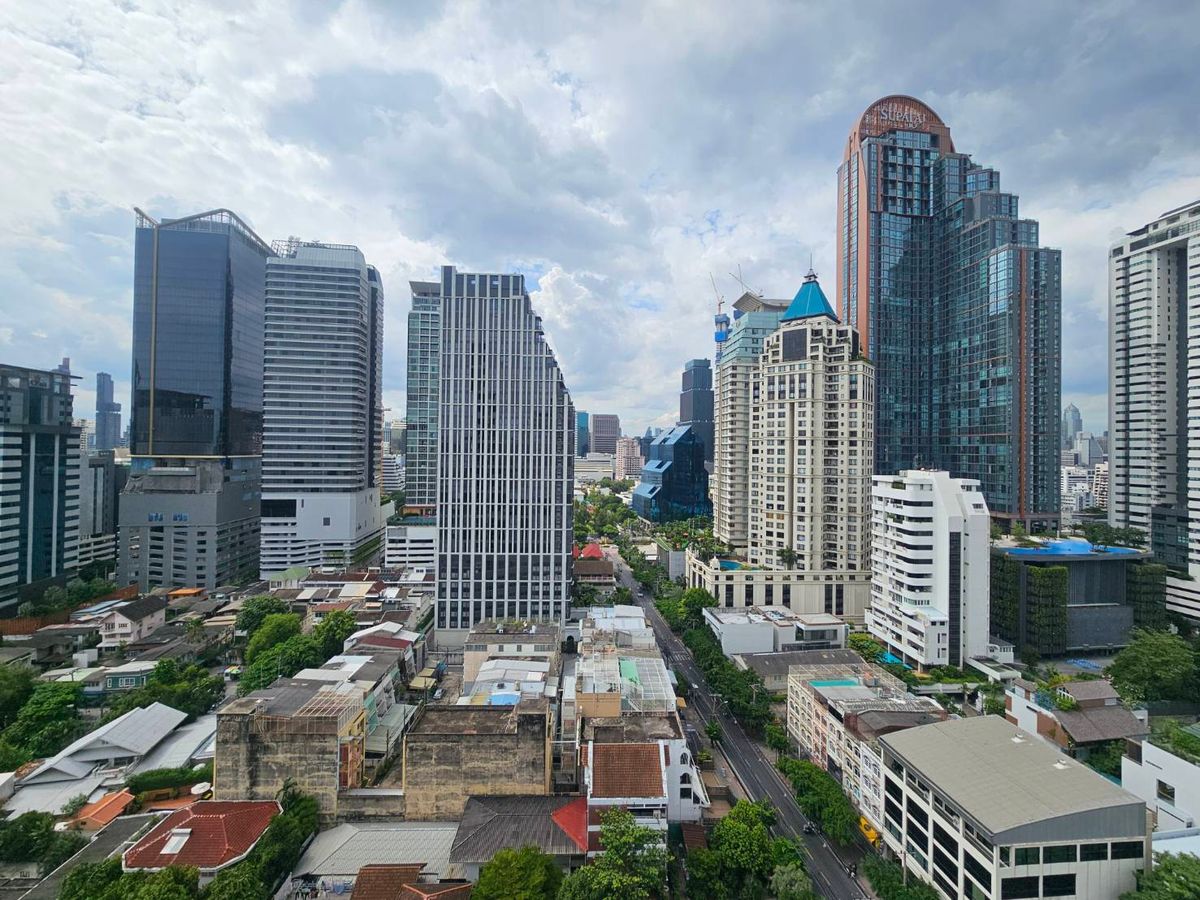 For RentCondoSathorn, Narathiwat : Beautiful room, beautiful city view, 1 bedroom rental, 1 bathroom, Supalai Eli, Sathorn, Suan Phlu