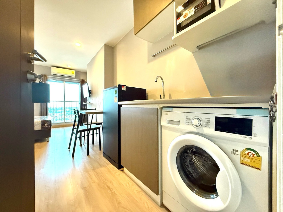 ให้เช่าคอนโดนนทบุรี บางใหญ่ บางบัวทอง : ให้เช่า‼️คาซ่า คอนโด @MRT สามแยกบางใหญ่ ห้องขนาด 22 ตร.ม. 1 นอน 1 น้ำ ชั้น 14 ‼️💦ห้องมีเครื่องซักผ้า เฟอร์นิเจอร์ครบพร้อมเข้าอยู่‼️