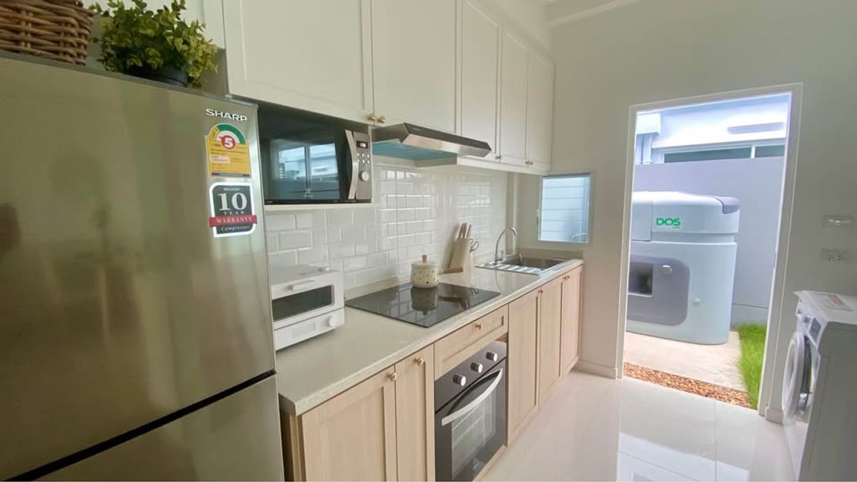 TownhomeBangna, Bearing, Lasalle : K-6500 for rent/quick sale! Townhome, Indy, Bang Na Ramkhamhaeng 2, ready