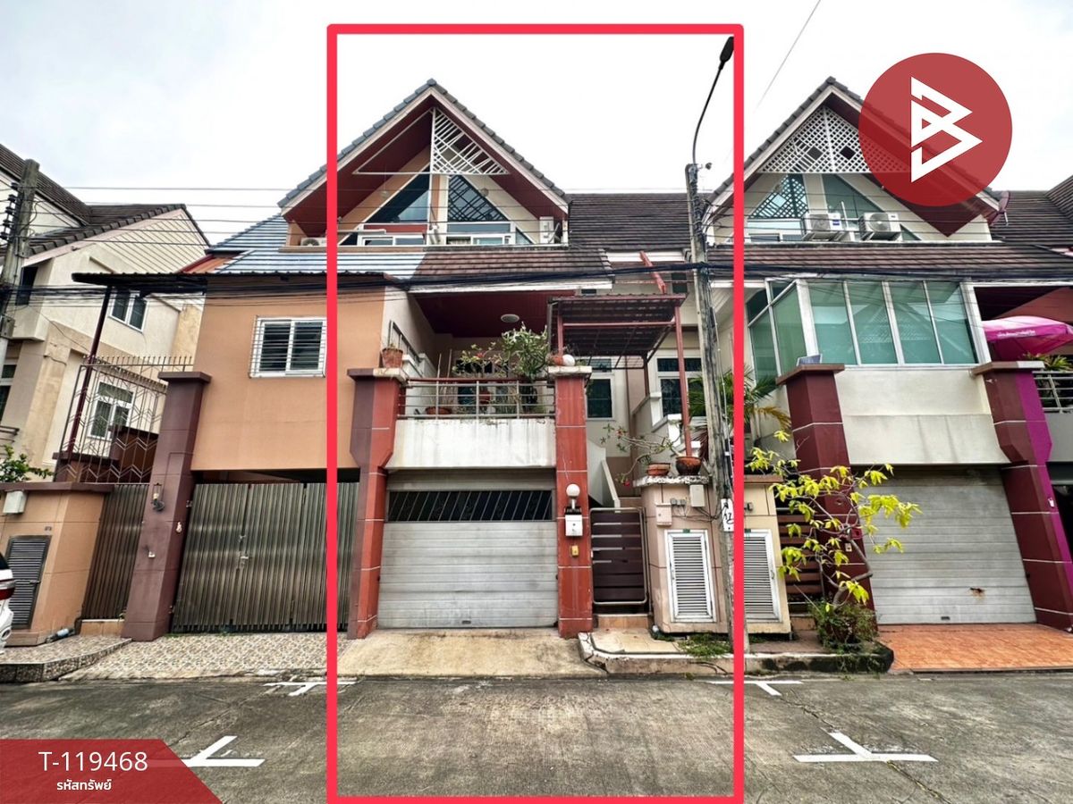 For SaleTownhomeLadprao101, Happy Land, The Mall Bang Kapi : Townhouse for sale Merit Place Ladprao87 (MERIT Place Ladprao87), Bangkok
