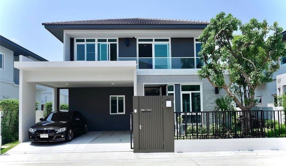 ขายบ้านบางนา แบริ่ง ลาซาล : P0205 ขายบ้านเดี่ยว มัณฑนา 2 บางนา กม.7 – ใกล้เมกาบางนาเพียง 700 เมตร