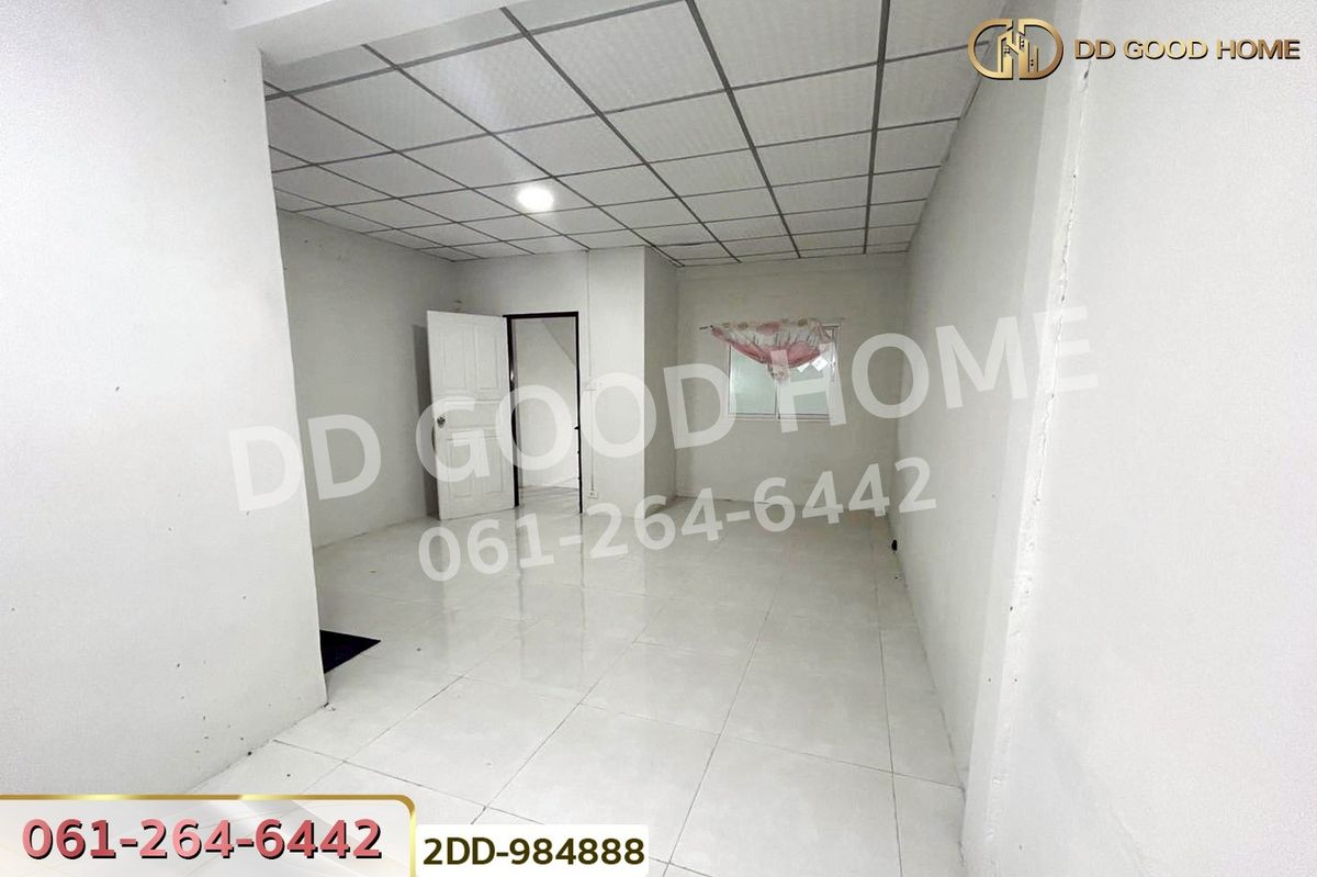 TownhomePathum Thani,Rangsit, Thammasat : 2DD-984888 Townhouse in Taradonburi Village, Pathum Thani, near Lotus Rangsit Khlong 7