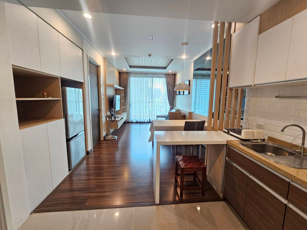 For RentCondoSathorn, Narathiwat : Beautiful room, beautiful city view, 1 bedroom rental, 1 bathroom, Supalai Eli, Sathorn, Suan Phlu