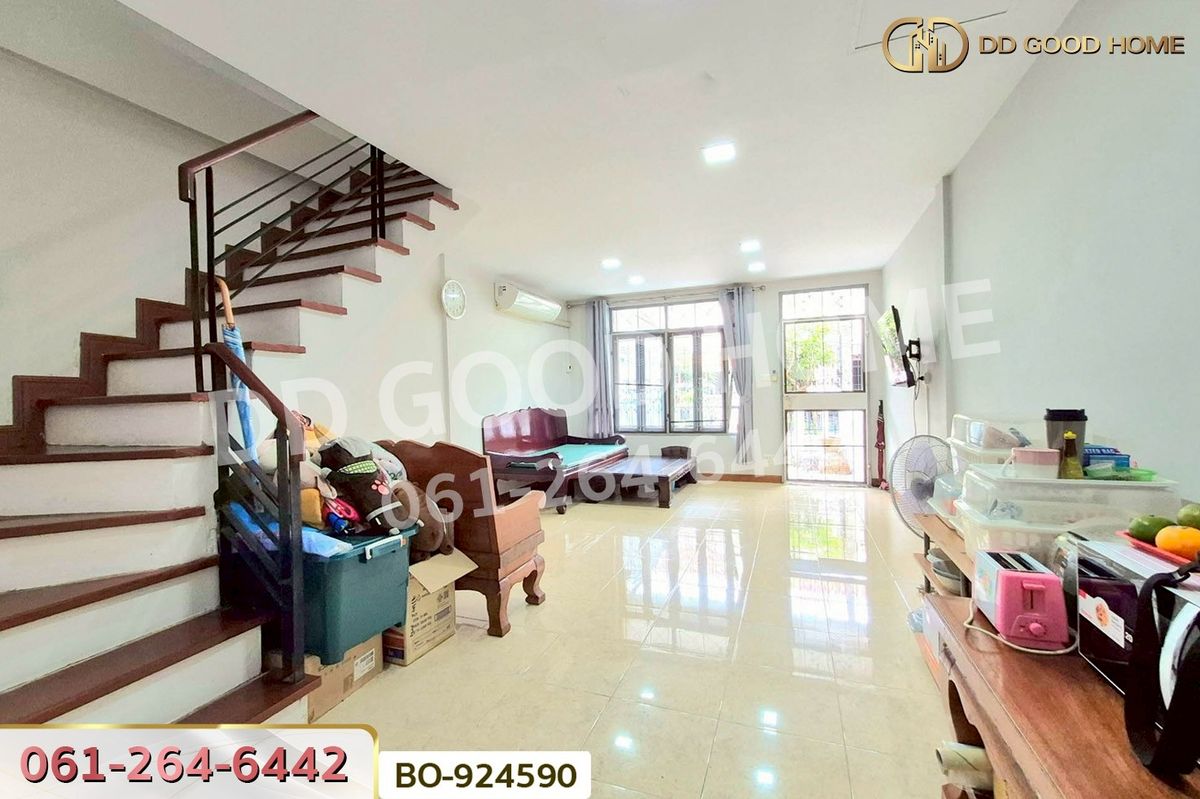 ขายทาวน์โฮมมีนบุรี-ร่มเกล้า : BO-924590 ทาวน์เฮ้าส์ รื่นฤดี 2 มีนบุรี ใกล้บิ๊กซี สุวินทวงศ์