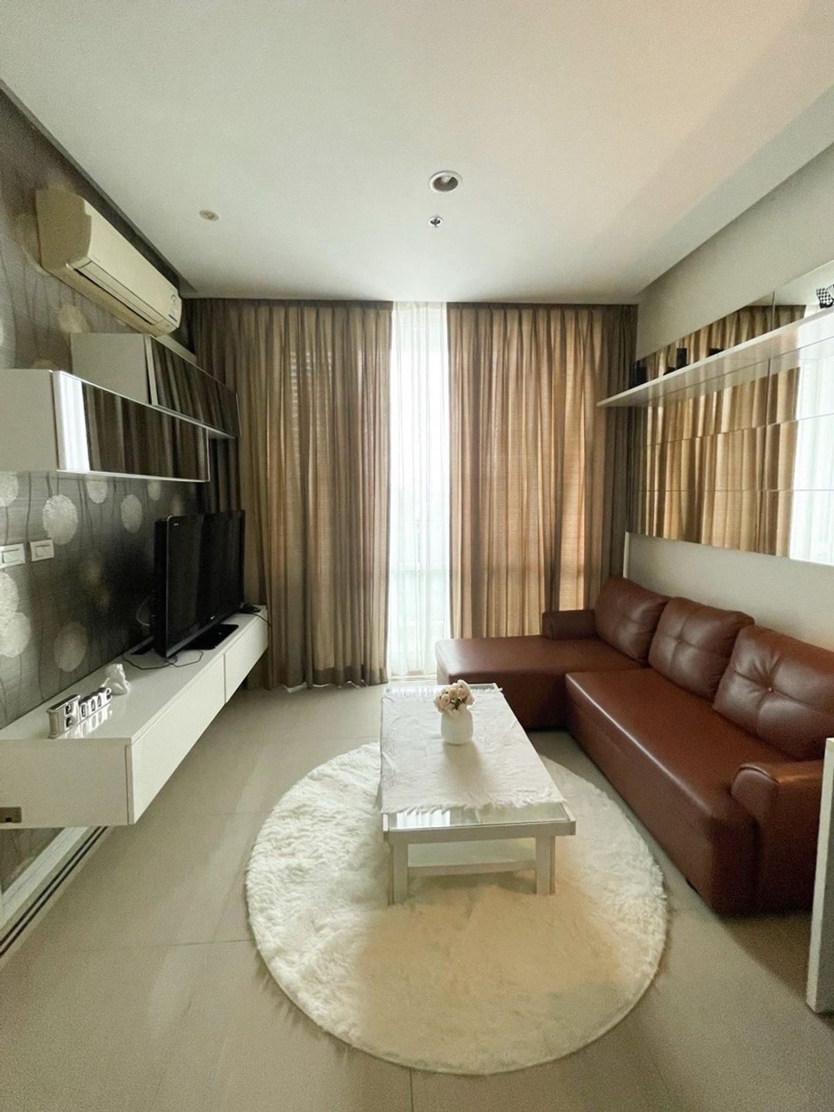 For RentCondoRama9, Petchburi, RCA : 🔥Newly Renovated🔥 | TC Green Condo for Rent 1-1BR 40sqm 7Fl. 082-459-4297