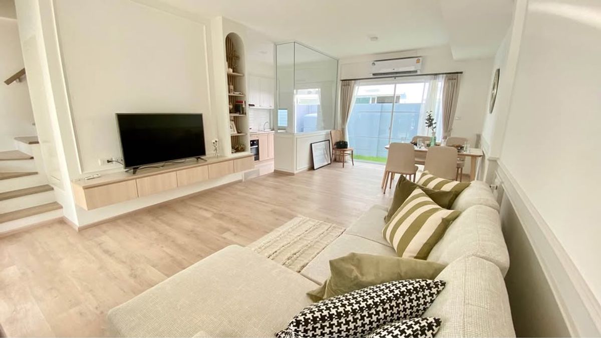 TownhomeBangna, Bearing, Lasalle : K-6500 for rent/quick sale! Townhome, Indy, Bang Na Ramkhamhaeng 2, ready