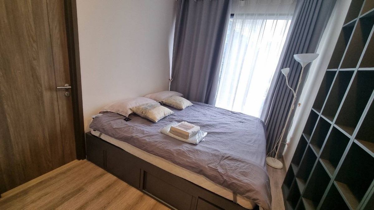 For RentCondoRama9, Petchburi, RCA : Condo for rent IDEO Mobi Asoke. Completely decorated with MRT Phetchaburi. 300 meters and Airport Link Makkasan !!