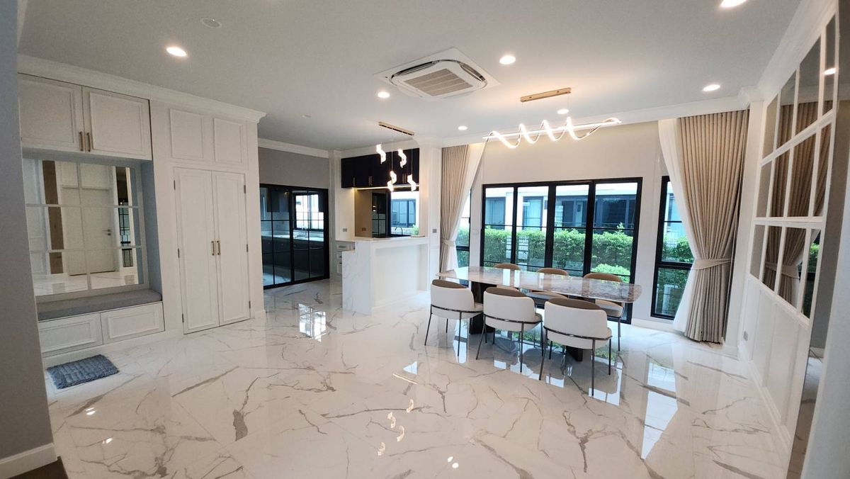 ให้เช่าบ้านลาดกระบัง สุวรรณภูมิ : ให้เช่า เศรษฐสิริ บางนา-สุวรรณภูมิ