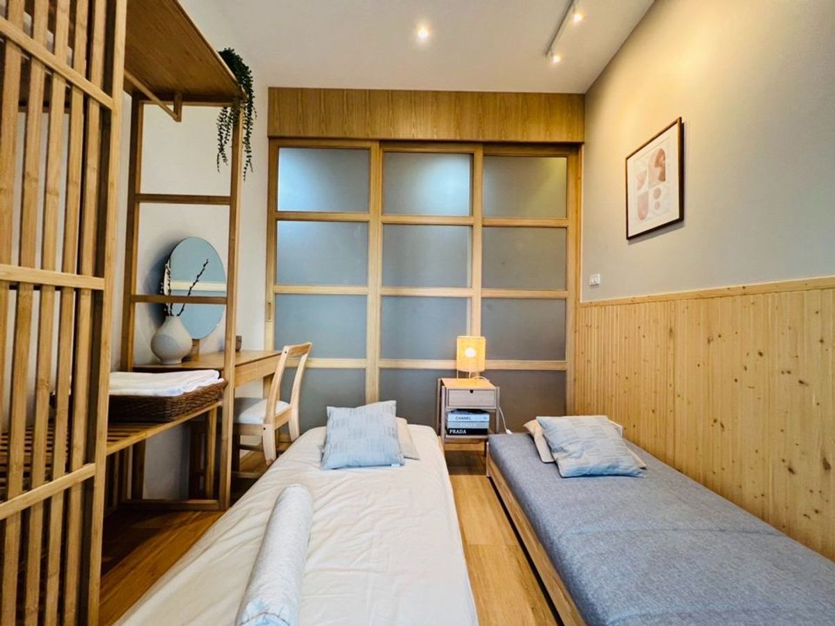 For SaleCondoRatchathewi,Phayathai : Villa Rachatewi【𝐒𝐄𝐋𝐋 & 𝐑𝐄𝐍𝐓】🔥Minimalist decor, warm and peaceful, private, near BTS Phaya Thai and the Ratchathewi lifestyle district, with easy access in all directions🔥  Contact Line ID: @hacondo