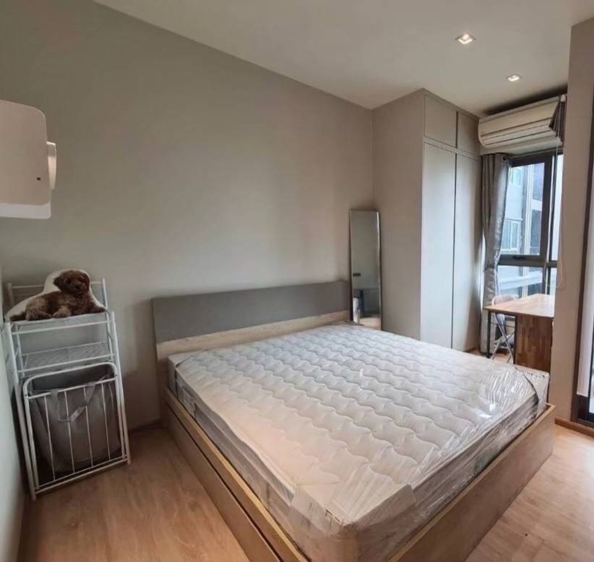 For RentCondoThaphra, Talat Phlu, Wutthakat : 🚅W094 Condo for rent, Wysz Dom Ratchada-Tha Phra 📞 Contact: 092-666-5617 (Jedt)