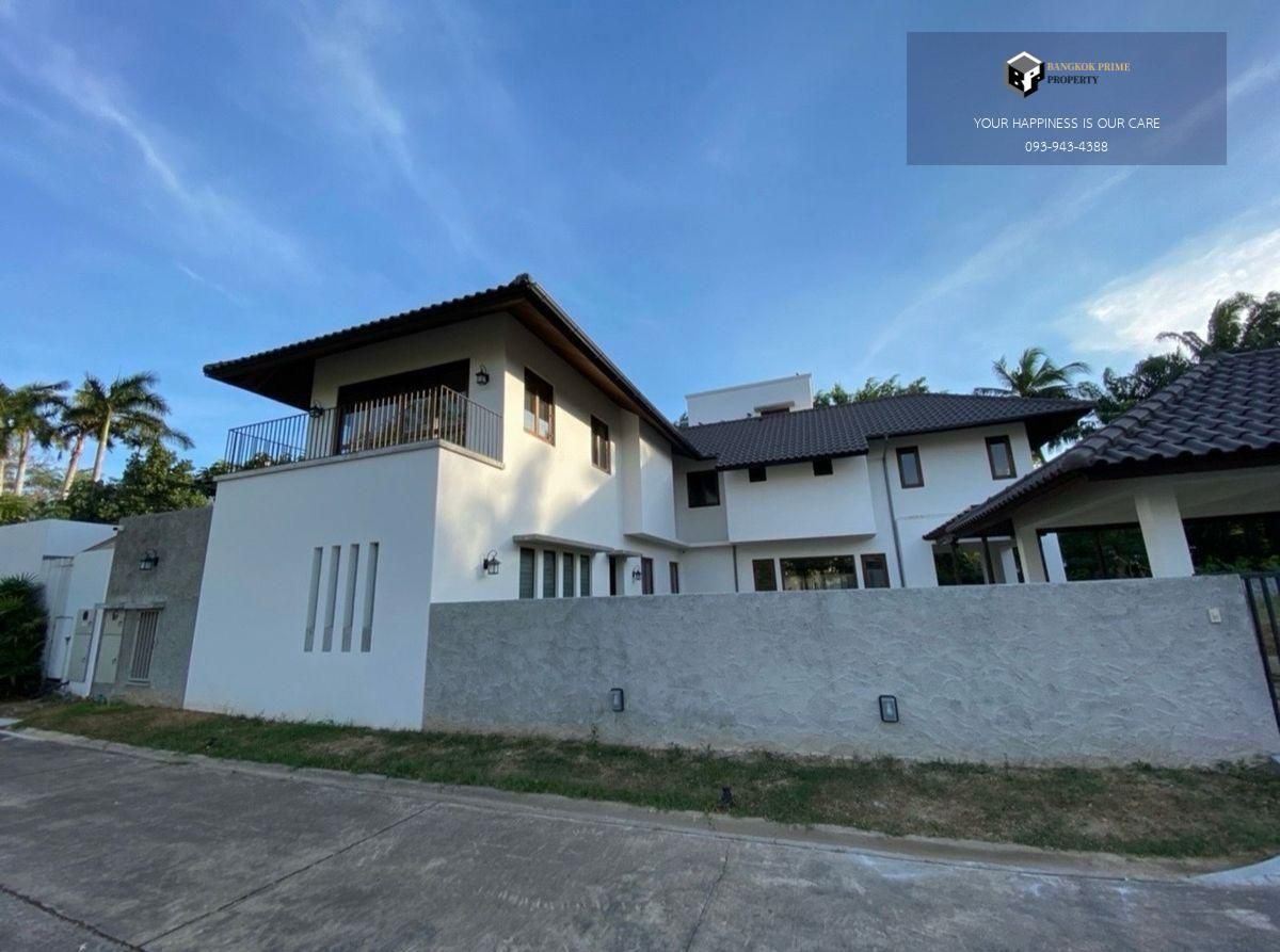 For SaleHouseVipawadee, Don Mueang, Lak Si : Beverly Hills Chaengwattana | House with land Decorated with Real teak wood throughout the house #2025082111485