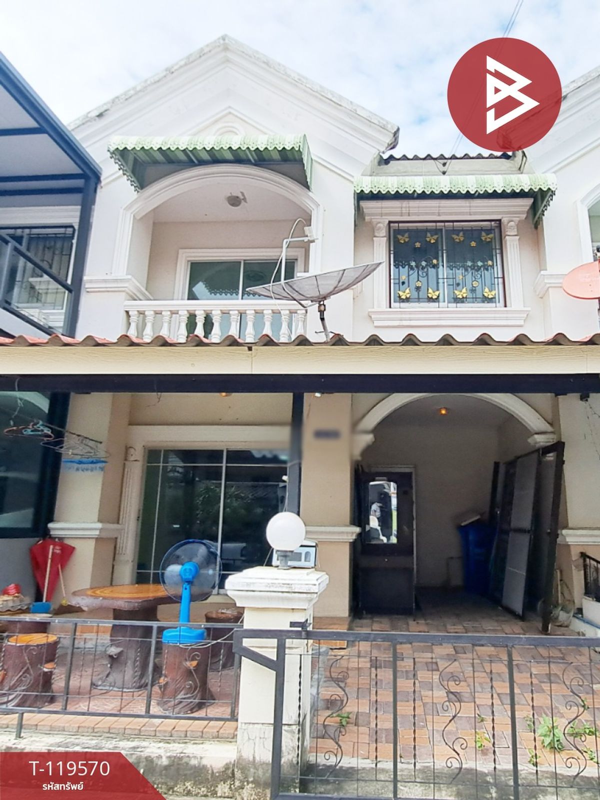 For SaleTownhomeSamut Prakan,Samrong : Townhouse for sale Nirun Ville6 Bangna Km.18