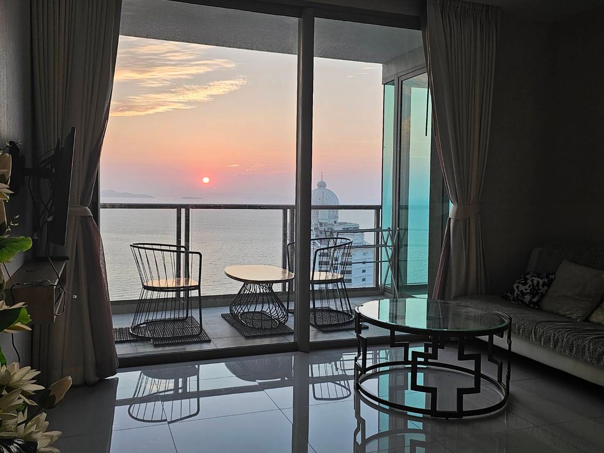 For RentCondoPattaya, Bangsaen, Chonburi : For Rent – ​​Condo The Riviera Wongamat 2 Beds (S03-2106)