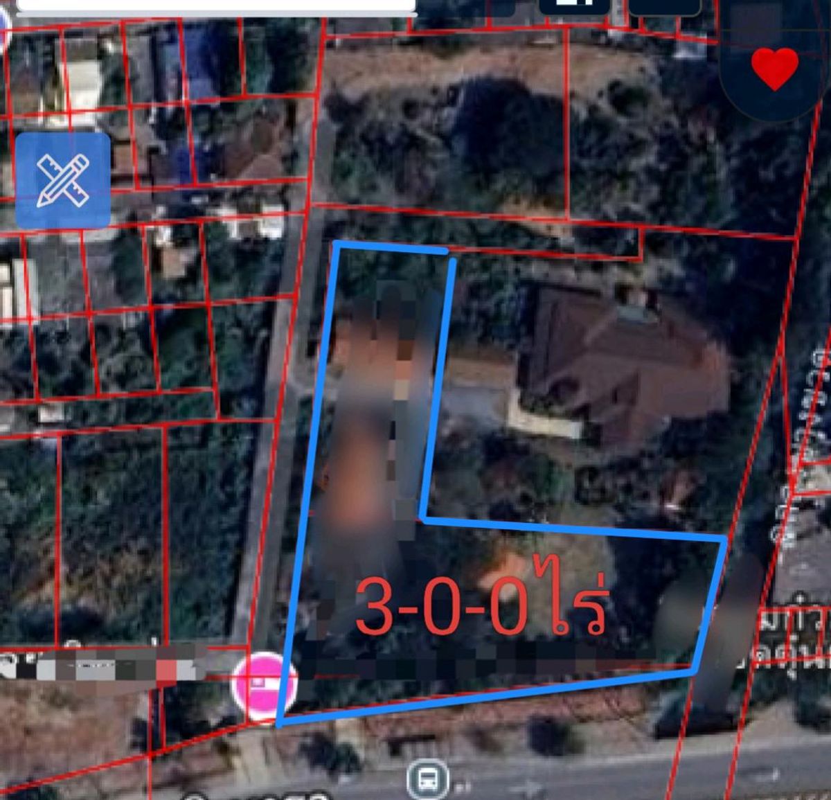 For SaleLandNawamin, Ramindra : Land for sale on Ratchada-Ram Inthra 530 
 Area 3 Rai 
 Price 332,000,000 baht