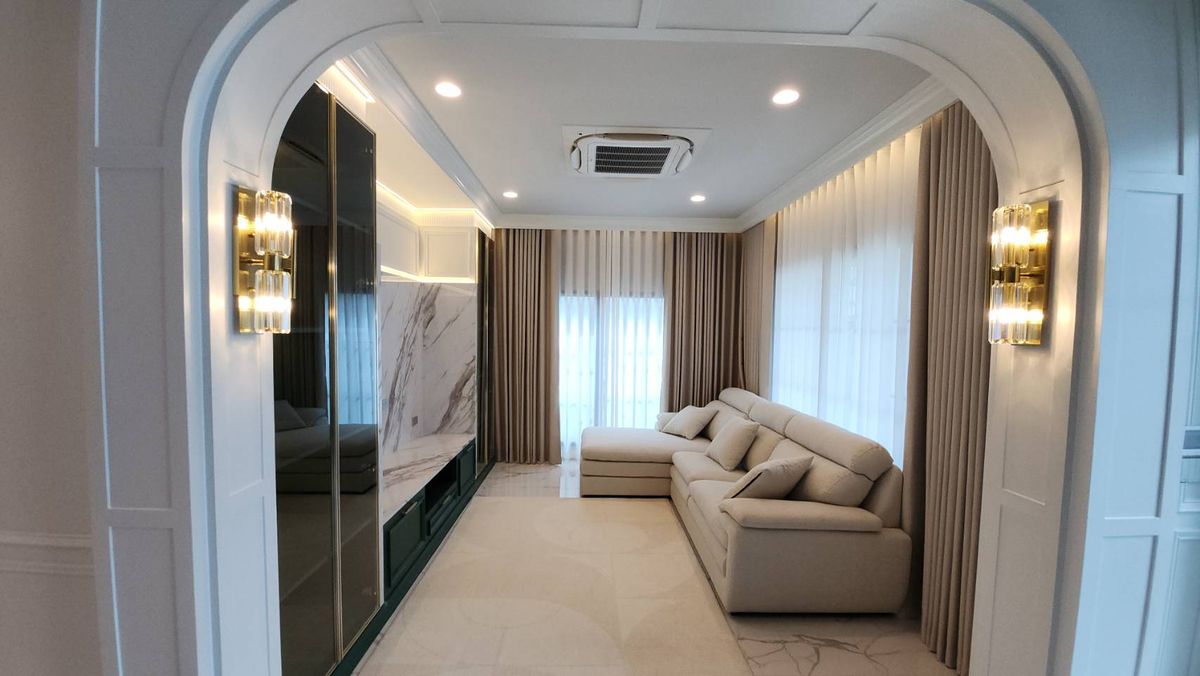 ให้เช่าบ้านลาดกระบัง สุวรรณภูมิ : ให้เช่า เศรษฐสิริ บางนา-สุวรรณภูมิ