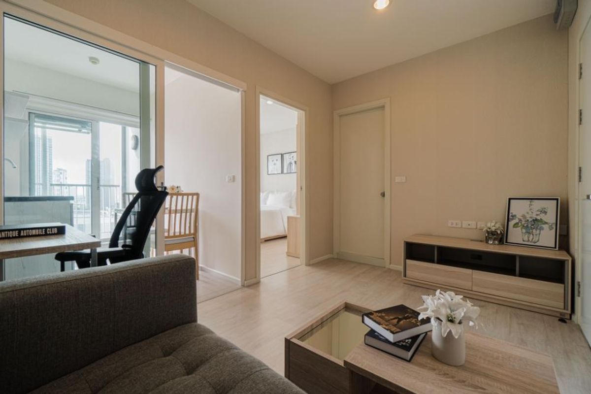 For SaleCondoThaphra, Talat Phlu, Wutthakat : Aspire Sathorn Thapra【𝐒𝐄𝐋𝐋 & 𝐑𝐄𝐍𝐓】🔥A lovely, comfortable room, like time has stopped in its comfort.🔥  Contact Line ID: @hacondo