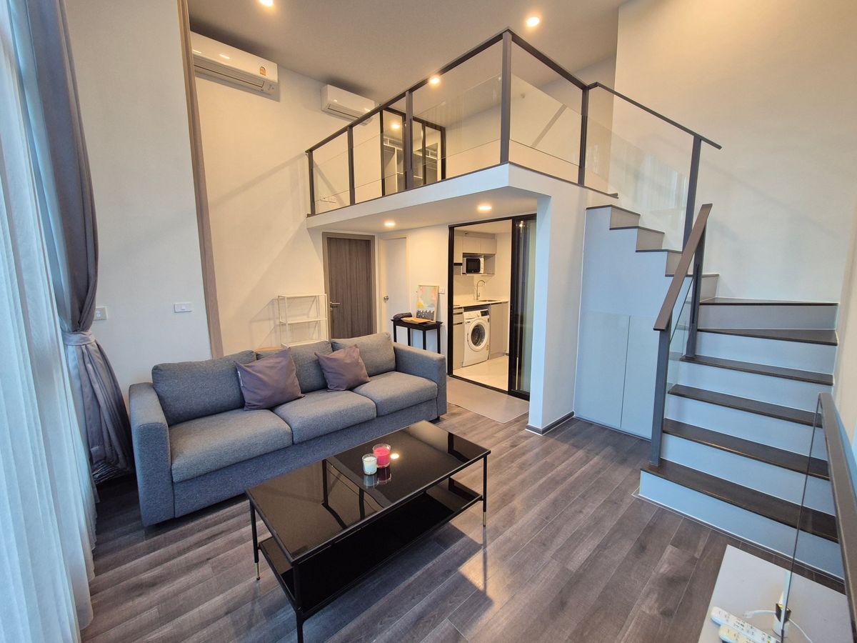 ให้เช่าคอนโดพระราม 9 เพชรบุรีตัดใหม่ RCA : ✅️( DUPLEX!! ) 2 Bedroom 55 ตรม. Knightsbridge Space Rama 9 ใกล้ MRT พระราม 9