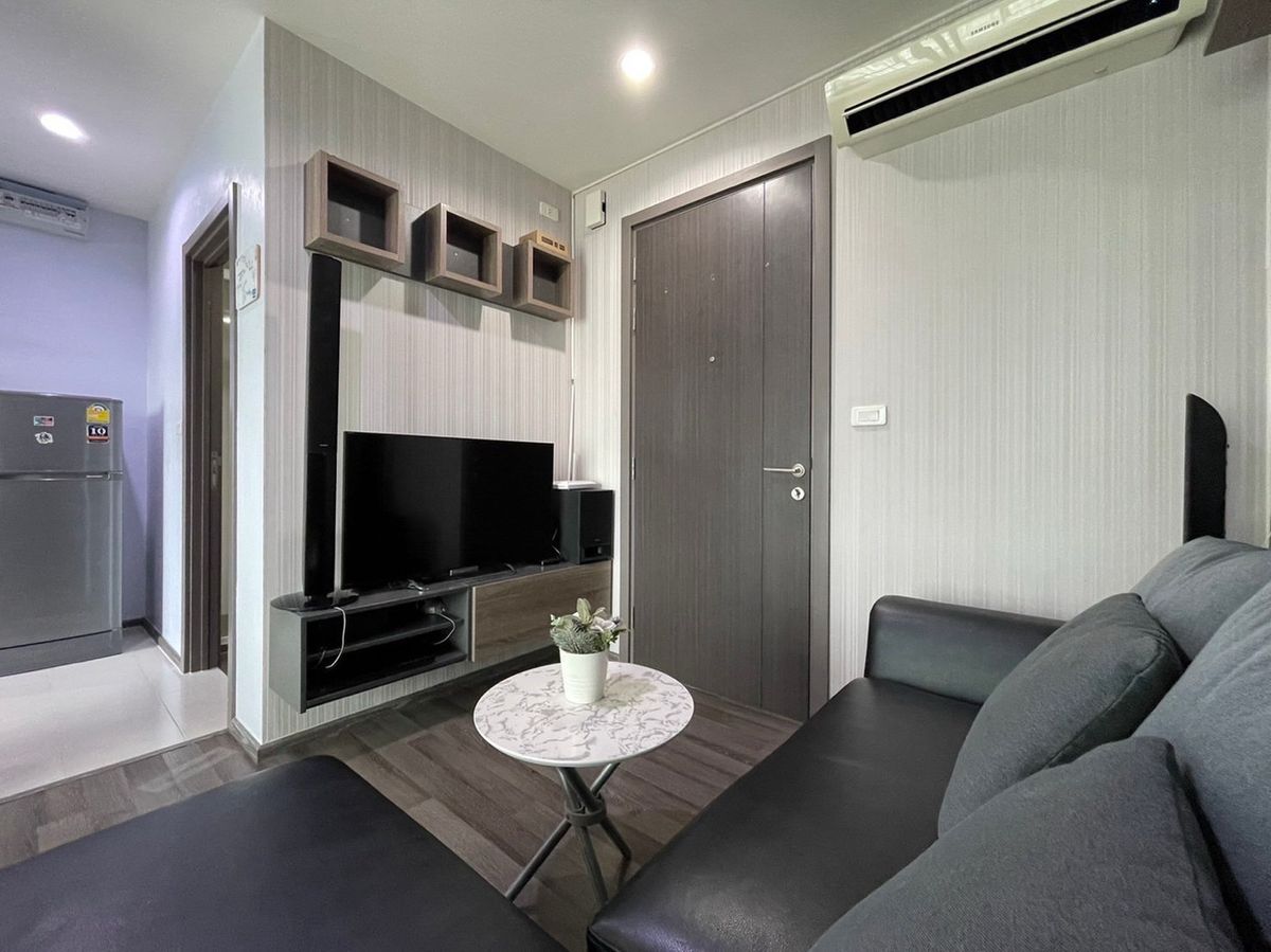 ให้เช่าคอนโดอ่อนนุช อุดมสุข : ให้เช่า The Base Park West ชั้น30 วิวเมือง ห้องขนาด 26 ตร.ม. เครื่องใช้ไฟฟ้าและเฟอร์ครบ ใกล้บีทีเอสอ่อนนุช,Habito mall พร้อมเข้าอยู่  ราคา 13,000 บาท 