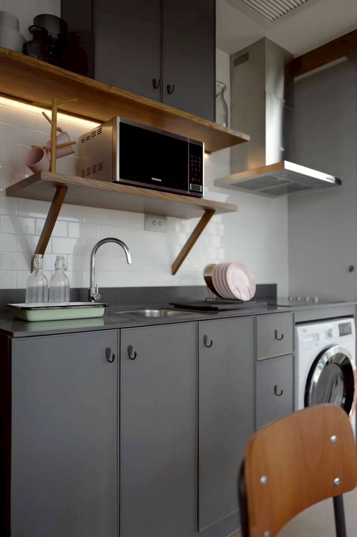 For RentCondoSukhumvit, Asoke, Thonglor : (For Rent)  2 Beds 2 Baths 64 Sqm. Fully furnished - READY TO MOVE IN