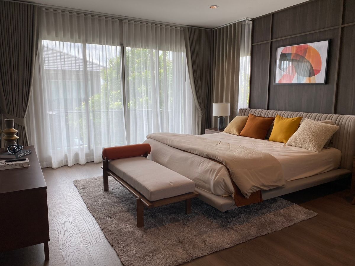 For SaleHousePattanakan, Srinakarin : 2 -storey detached house from Pruksa In a luxury house, a hundred million, Krungthep Kreetha