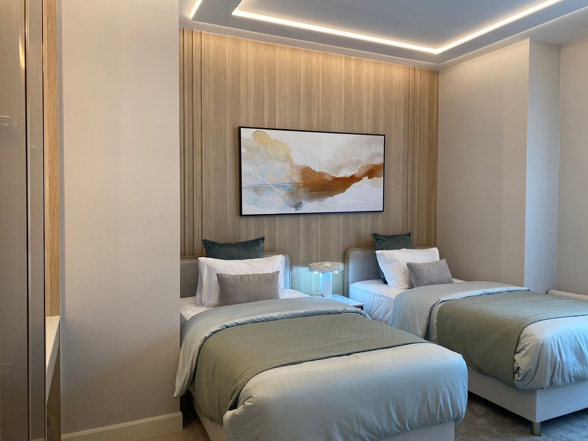 For SaleHouseLadkrabang, Suwannaphum Airport : & quot; Ban Ninya, Krungthep Kreetha Motorway & quot; 3 -storey detached house project, Krungthep Kreetha from Central Pattana