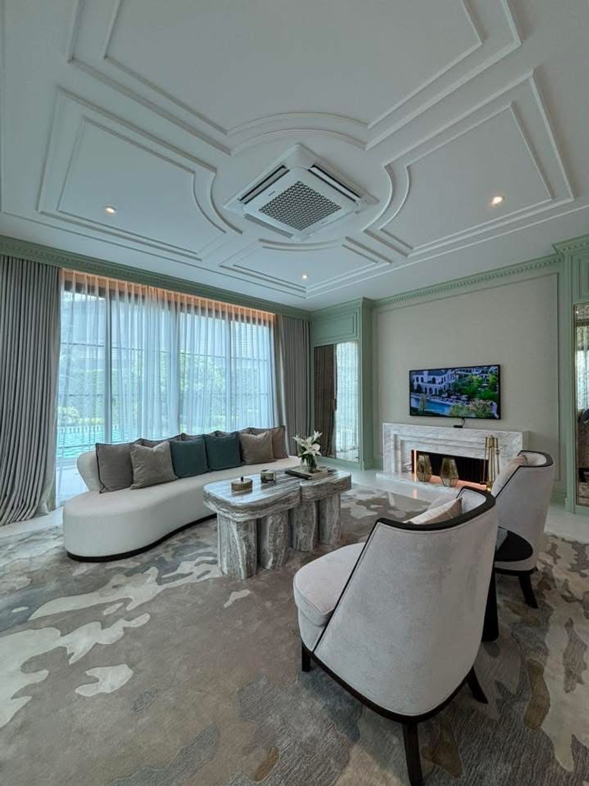 For SaleHousePattanakan, Srinakarin : The largest luxury in the project & quot; Narin Siri Krungthep Kreetha & quot; Only 1 kilometer to Brighton College