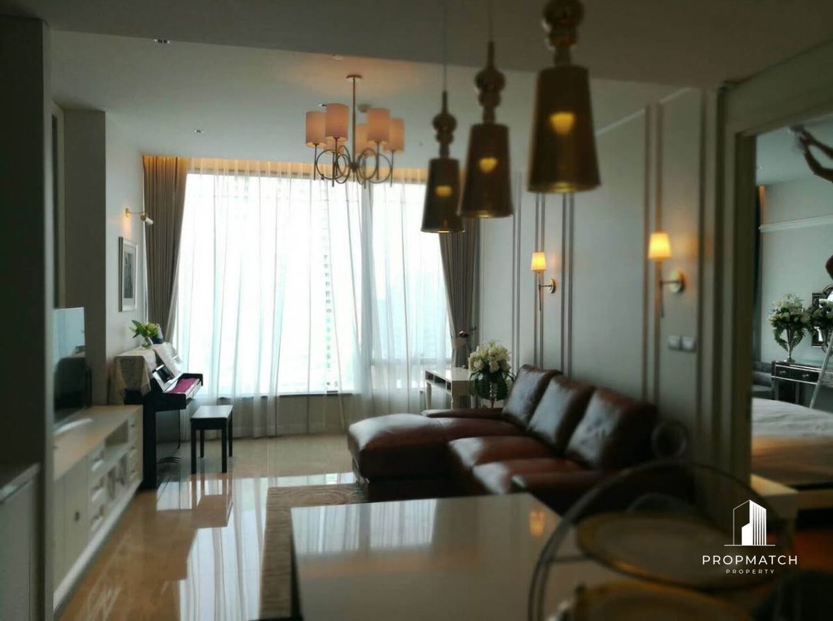 For RentCondoWitthayu, Chidlom, Langsuan, Ploenchit : ✨Flash deal ✨Sindhorn Residence (1Bed 1Bath 74SQM.) Completely decorated !! Only 85,000 baht per month Tel.0981315848 @PropMatch