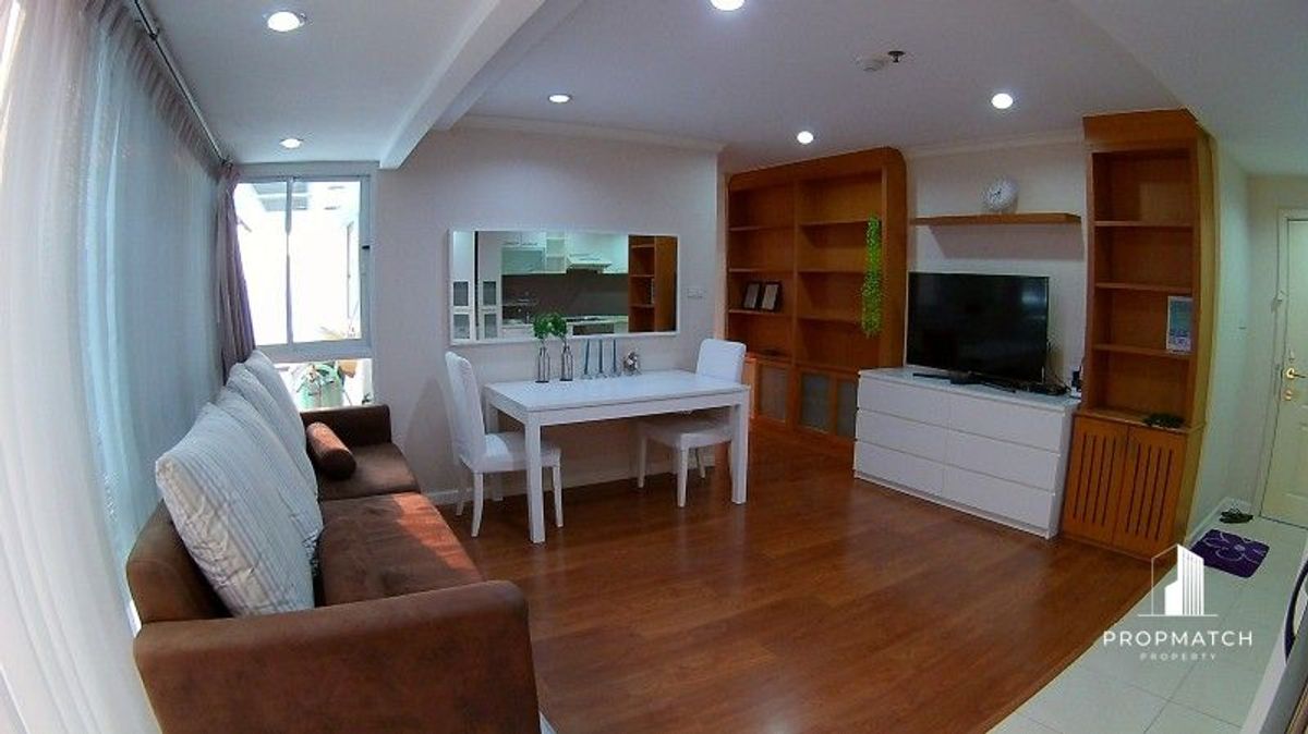 For RentCondoSukhumvit, Asoke, Thonglor : ✨flash deal ✨GRAND PARK View Asoke (2BED 1BATH 100SQM.) Completely decorated !! Only 45,000 baht per month Tel.0981315848 @PropMatch