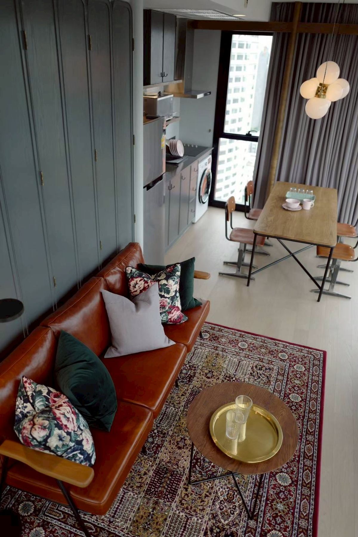 For RentCondoSukhumvit, Asoke, Thonglor : (For Rent)  2 Beds 2 Baths 64 Sqm. Fully furnished - READY TO MOVE IN