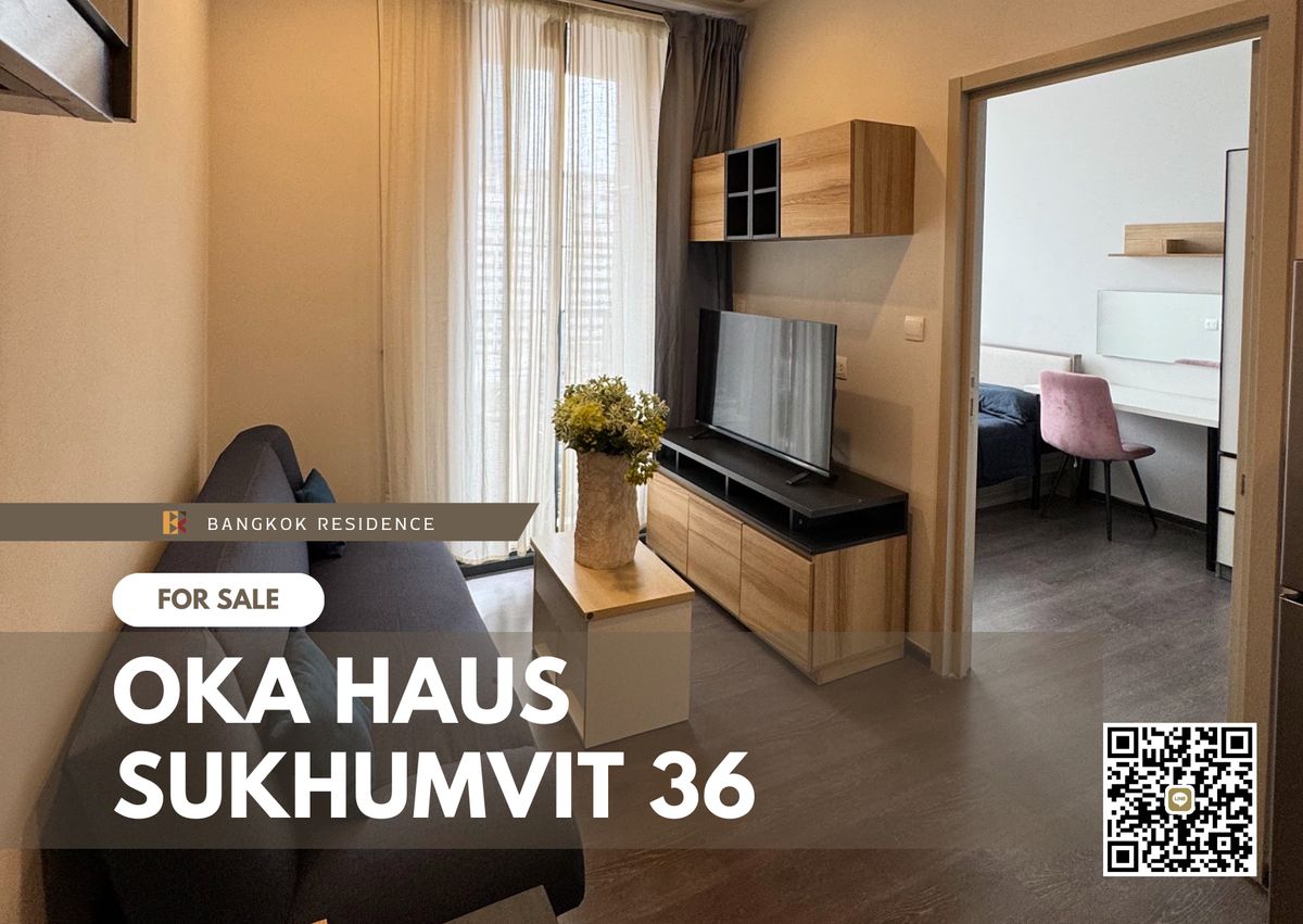 ขายคอนโดสุขุมวิท อโศก ทองหล่อ : ขายคอนโด✨OKA HAUS 36✨ห้องสวย ราคาต่ำกว่าตลาด ตกแต่งเฟอร์ครบ ส่วนกลางดีมาก 📱Please Contact 083-915-4232 FAII