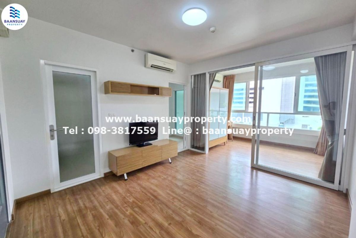 For SaleCondoRama9, Petchburi, RCA : Selling ibiza condominiums #Newly painted in the room, good location, Piyawachi Hospital and Shrewsbury International School Bangkok City Campus