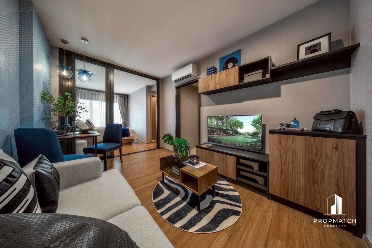 ให้เช่าคอนโดลาดพร้าว เซ็นทรัลลาดพร้าว : ✨Flash Deal ✨The Line Vibe( 1Bed 1Bath 32SQM.) แต่งครบพร้อมอยู่ !! เพียง 17,999บาทต่อเดือน Tel.0981315848 @propmatch