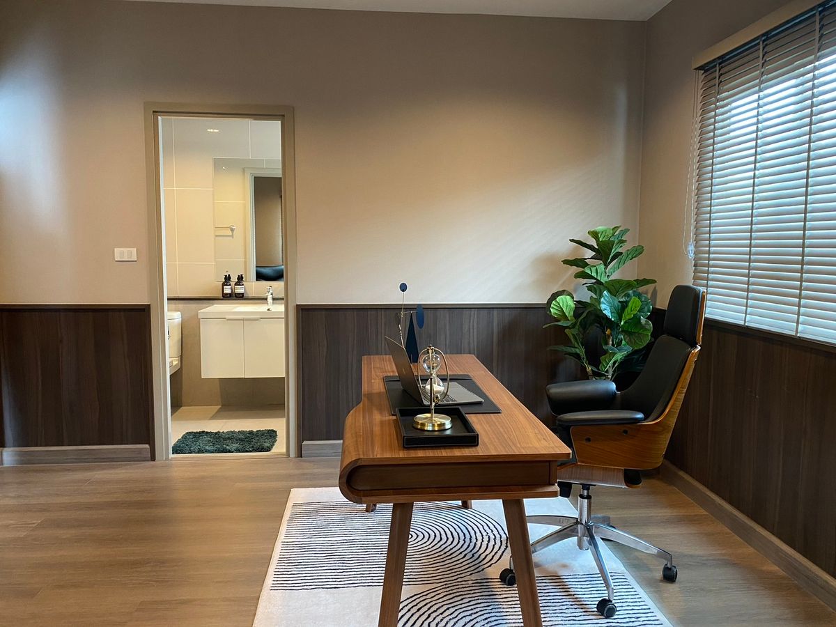 For SaleHousePattanakan, Srinakarin : 2 -storey detached house from Pruksa In a luxury house, a hundred million, Krungthep Kreetha